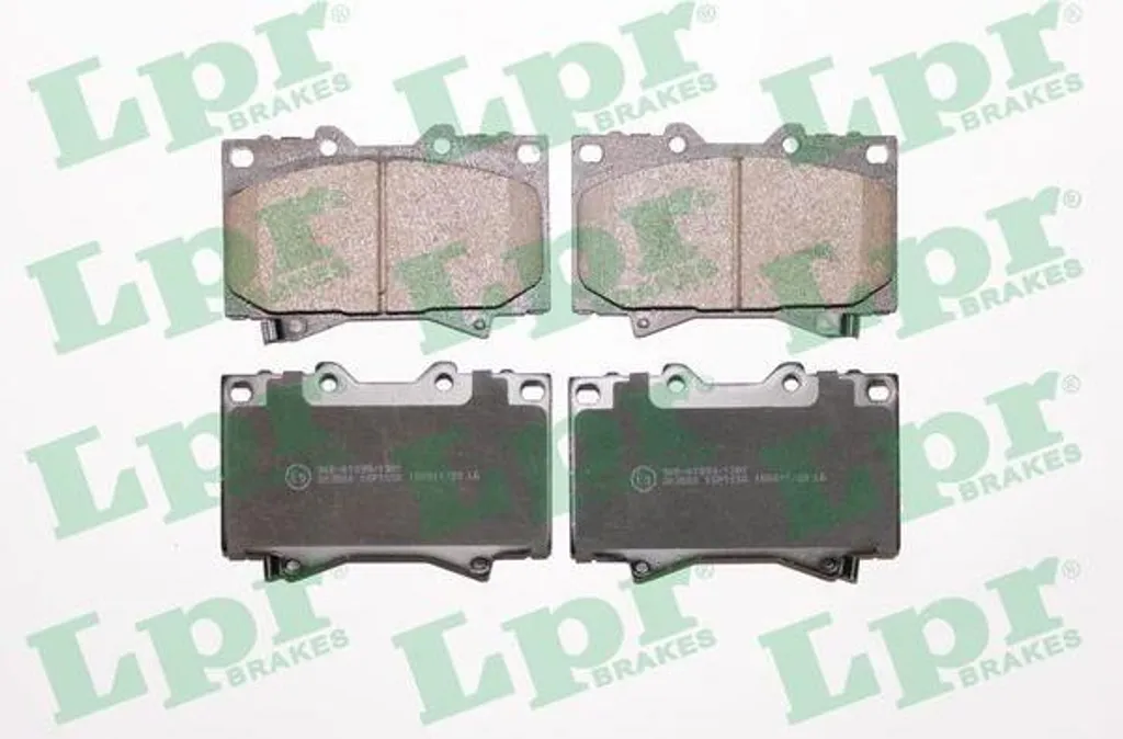 LPR 05P1050 Jeu de Plaquettes de Frein à Disque OE 04465YZZCM Land Cruiser