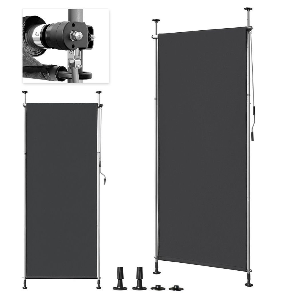 LEADZM Tenda da sole verticale, modello a molla, dimensioni Immagine del prodotto 