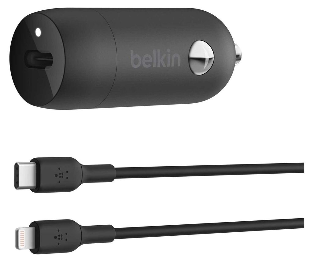 Belkin USB-C Kfz-Ladeger. 30W PD 1m Produktbild 