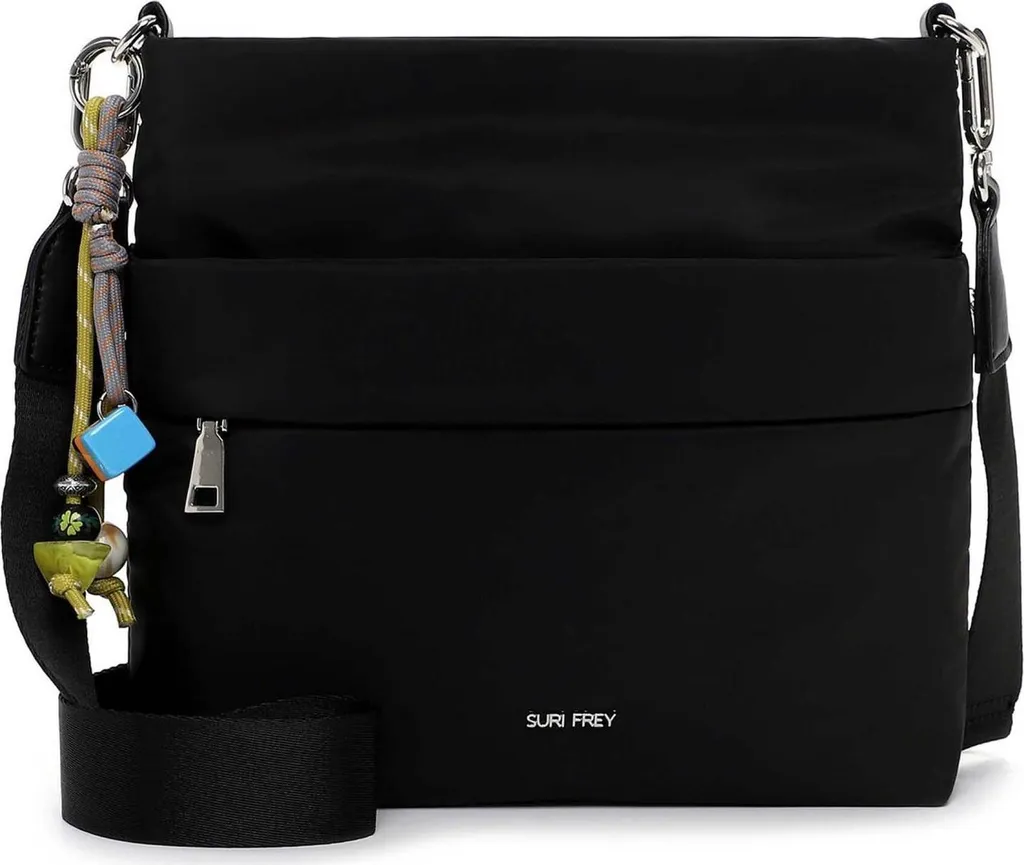 SURI FREY Borsa a Tracolla SFY Sissy Black - Accessorio Urban Vegan