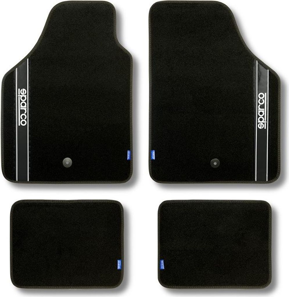 SPARCO Univerzální koberce do auta Alwetter Black 4 ks Obrázek produktu 