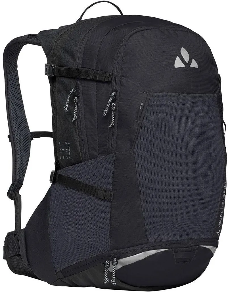 Sac à dos de cyclotourisme Vaude Bike Alpin 23+5 avec dos en filet tendu