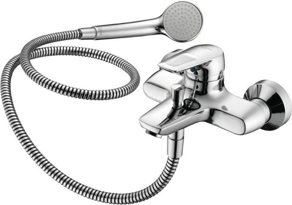 Ideal Standard Ceramix Blue, Badewanne & Dusche, Hebelgriffe, 1/2", Chrom