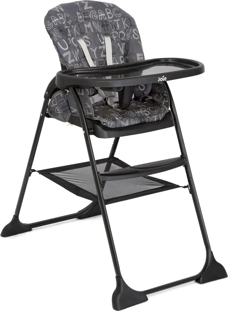 Seggiolone Joie Mimzy Snacker, colore:ABC Charcoal - 6