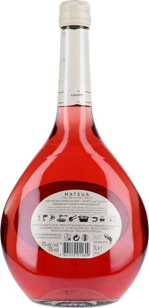 Mateus Rose 1000ml 13% Vol. Produktbild 5