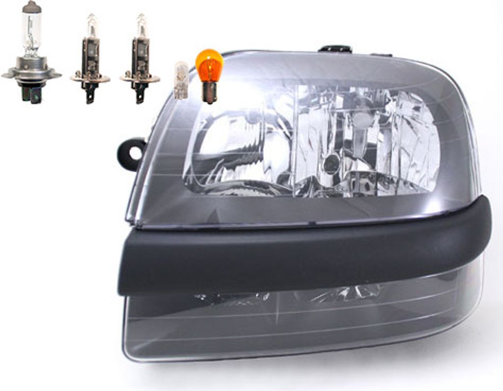 Johns, Scheinwerfer Halogen passend für Fiat Doblo 119 223 01-05 Links mit Leuchtmittel 0046807768 46752708 46807768