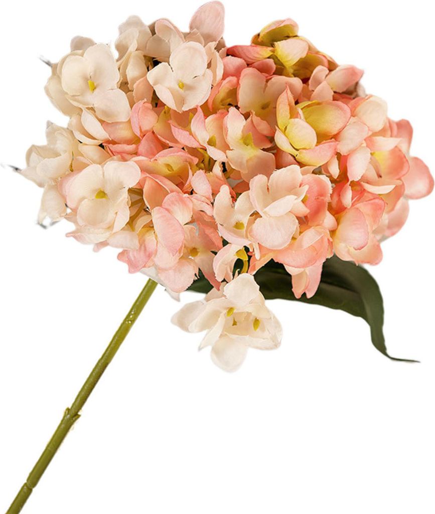 1 Zweig Künstliche Blume Realistisch Aussehende Keine Bewässerung 6 Gabeln Simulation Hortensie Hochzeit Dekoration Home Decor