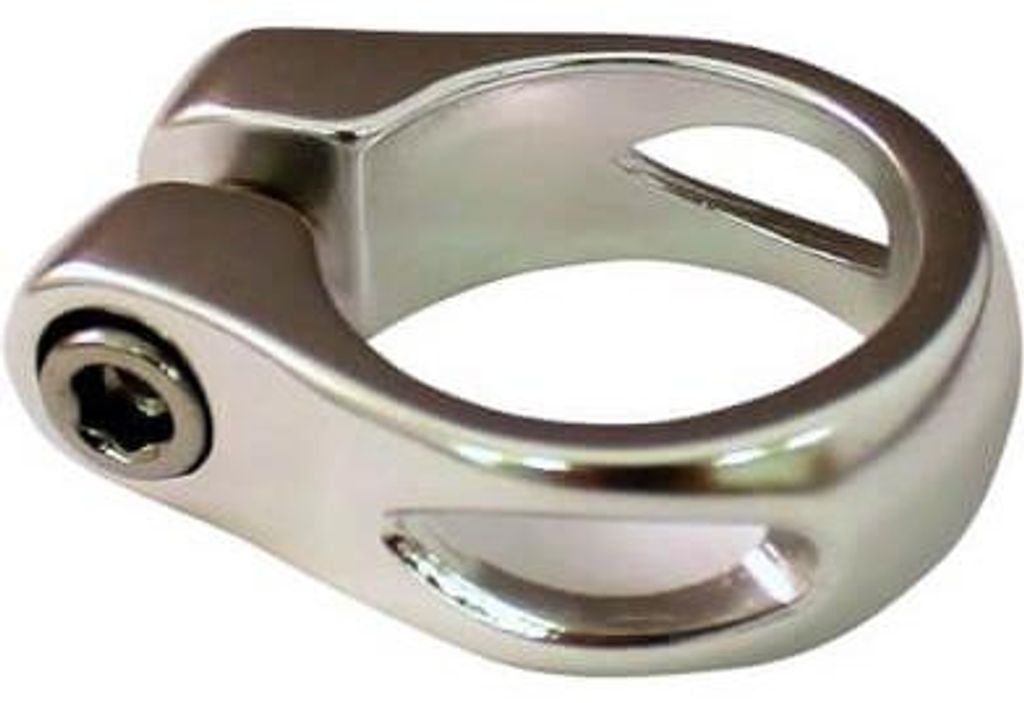 Gewerkschaftssitzstiftklemme 31,8 mm Slot Silber