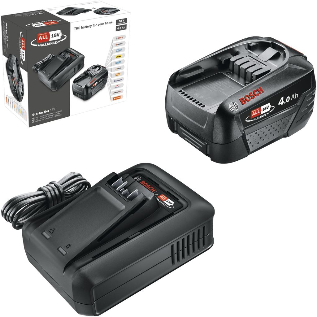 Startovací sada Bosch DIY 18V 1x 4,0Ah + AL18V-44 Obrázek produktu 