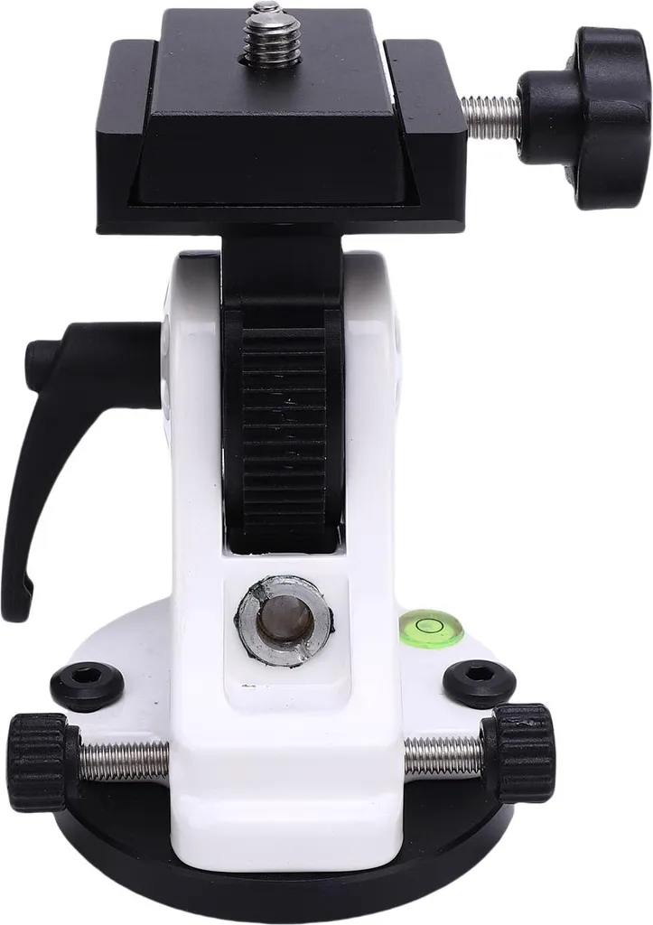 Support de Latitude Télescope Anti-Vibration Aluminium Blanc 0-90 Degré