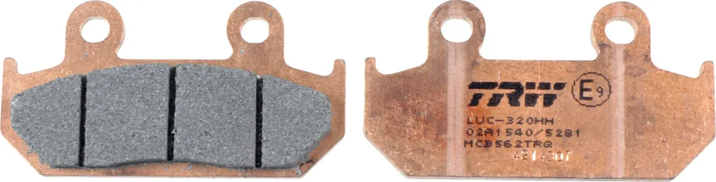 Plaquettes de frein TRW MCB856TRQ pour Monster 821 et Street Triple R