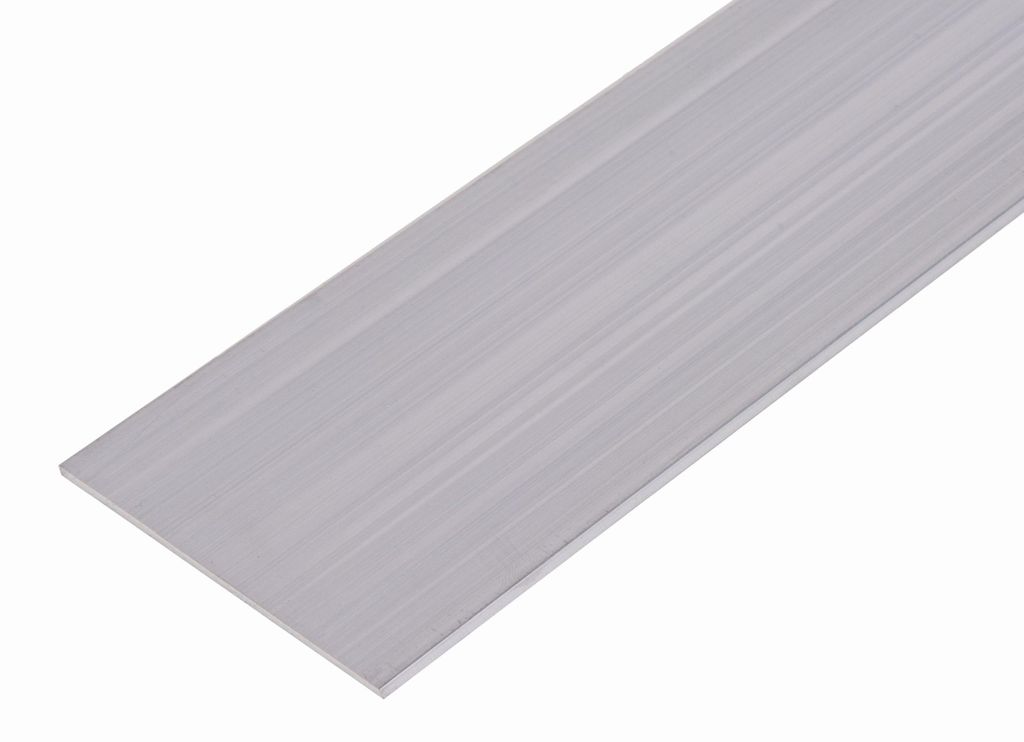 Alberts Flachstange Aluminium natur 2000 x 80 x 3 mm Produktbild 