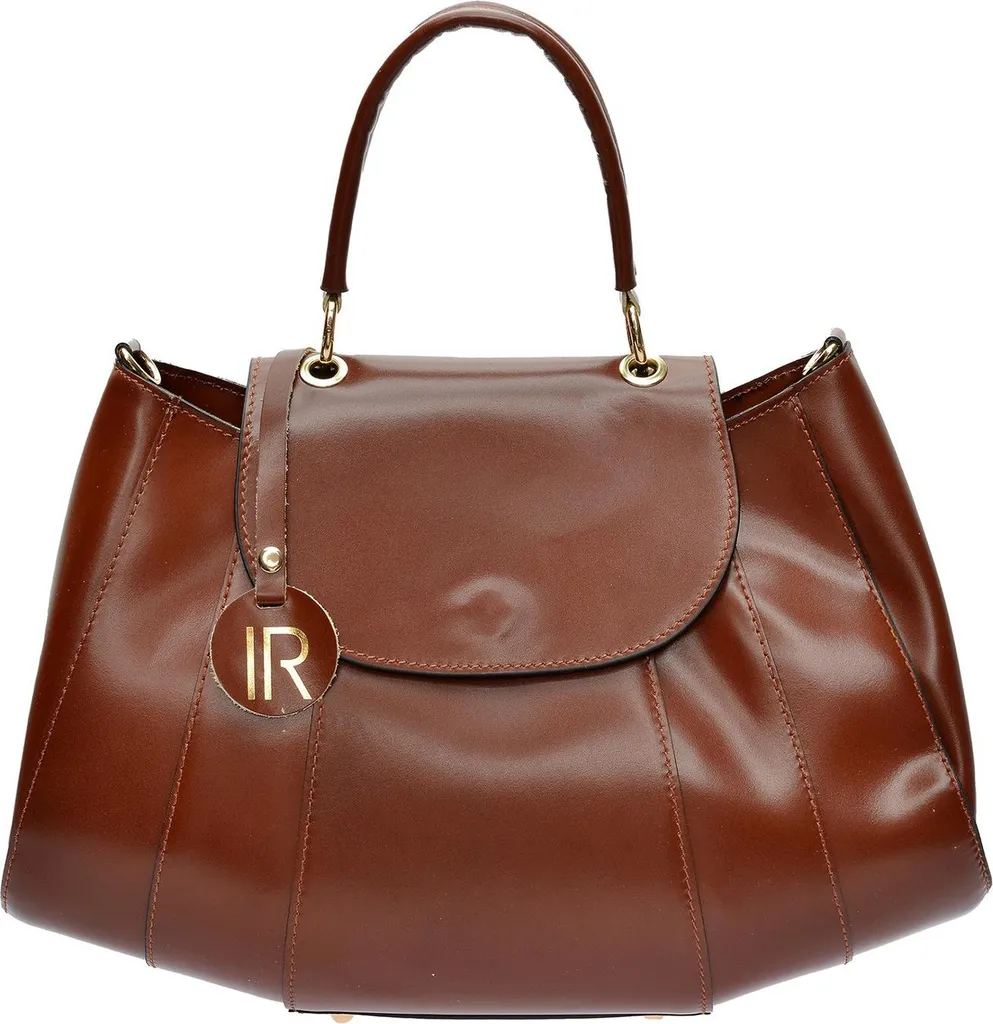 Sac à main Isabella Rhea AW25 IR 3151 Marrone en cuir italien élégant
