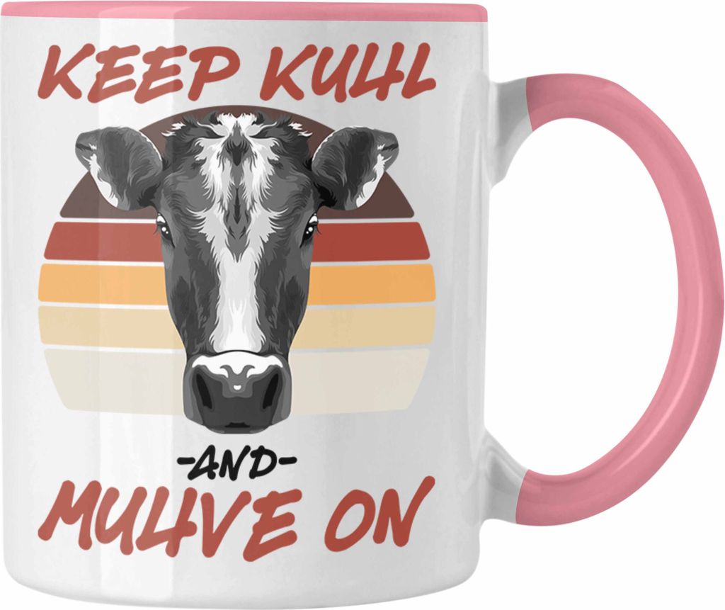 Trendation - Keep Kuhl And Muhve On Tasse Geschenk Bauer Produktbild 
