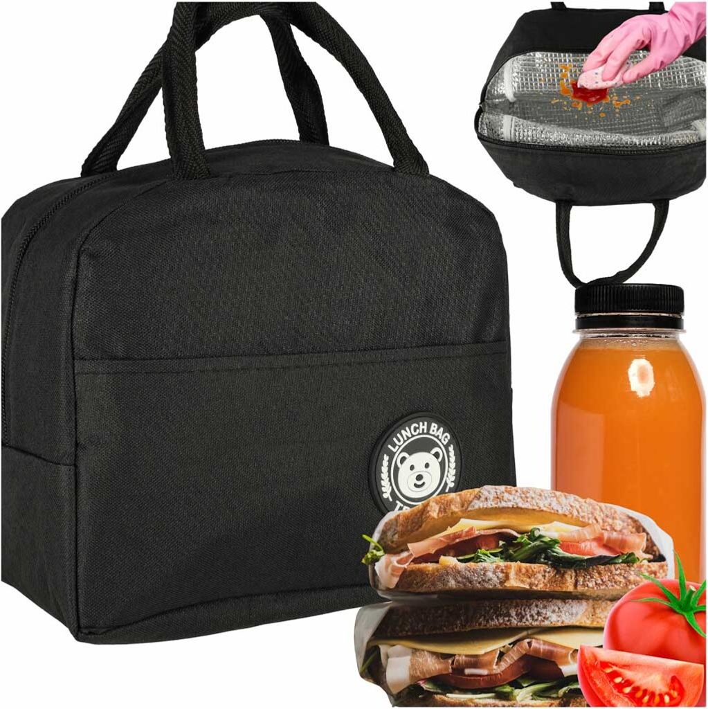 Thermo Lunch Bag Essen Frühstück Isolierend Mittagessen Produktbild 
