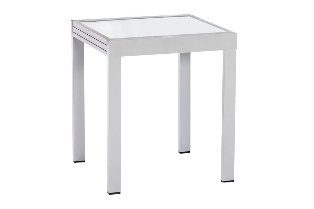 Merxx Gartentisch ausziehbar Aluminium, Glas