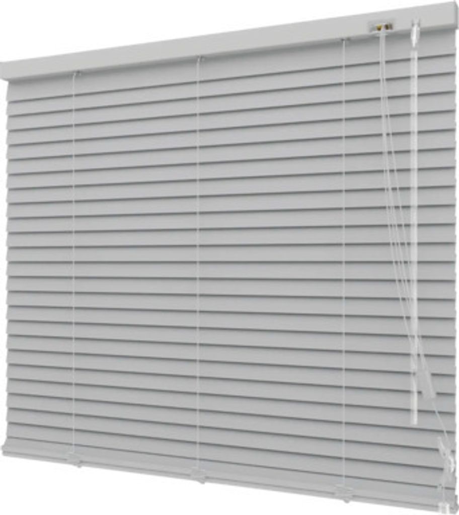 SOLUNA DIM-OUT Alu-Jalousie grau 90x130 cm, mit 20% mehr Lamellen zur besseren Verdunkelung