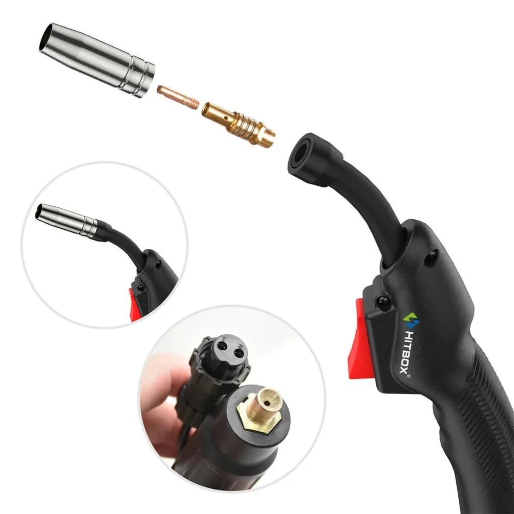 Torche de soudage MIG type MB pour travaux de précision métal de 35cm - 5