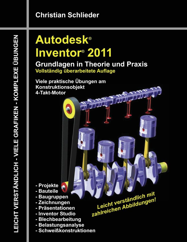 Autodesk Inventor 2011: Grundlagen in Theorie und P... Book