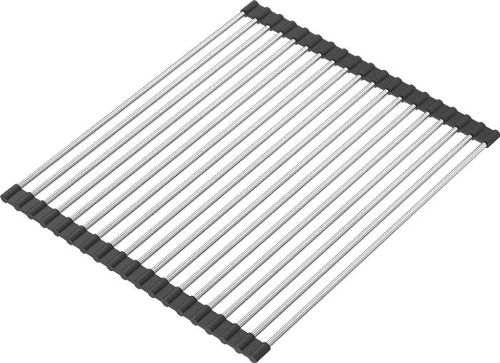 Tappeto Pieghevole QUADRON 383x320mm in Acciaio Inox e Plastica