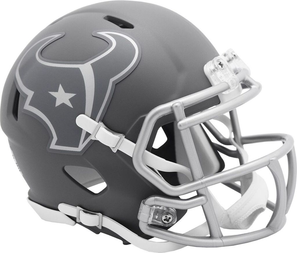 Riddell Speed Mini Football Helm - SLATE Houston Texans