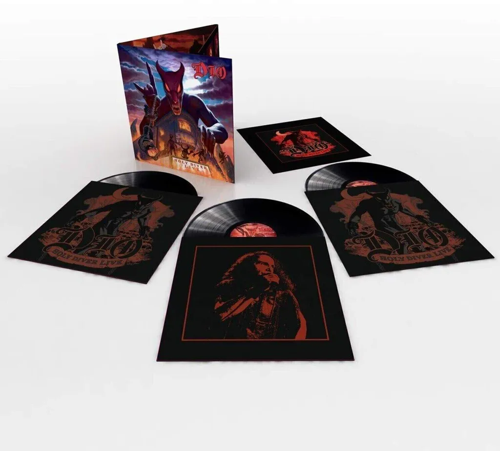 Dio Holy Diver Live Vinyle Édition Durable Son Haute Fidélité Rock