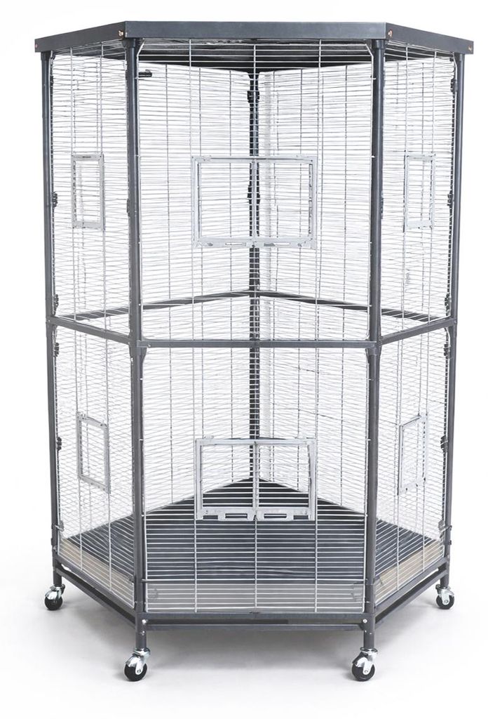 Villa Esquina · Eck Voliere · Antik/Platinum Produktbild 