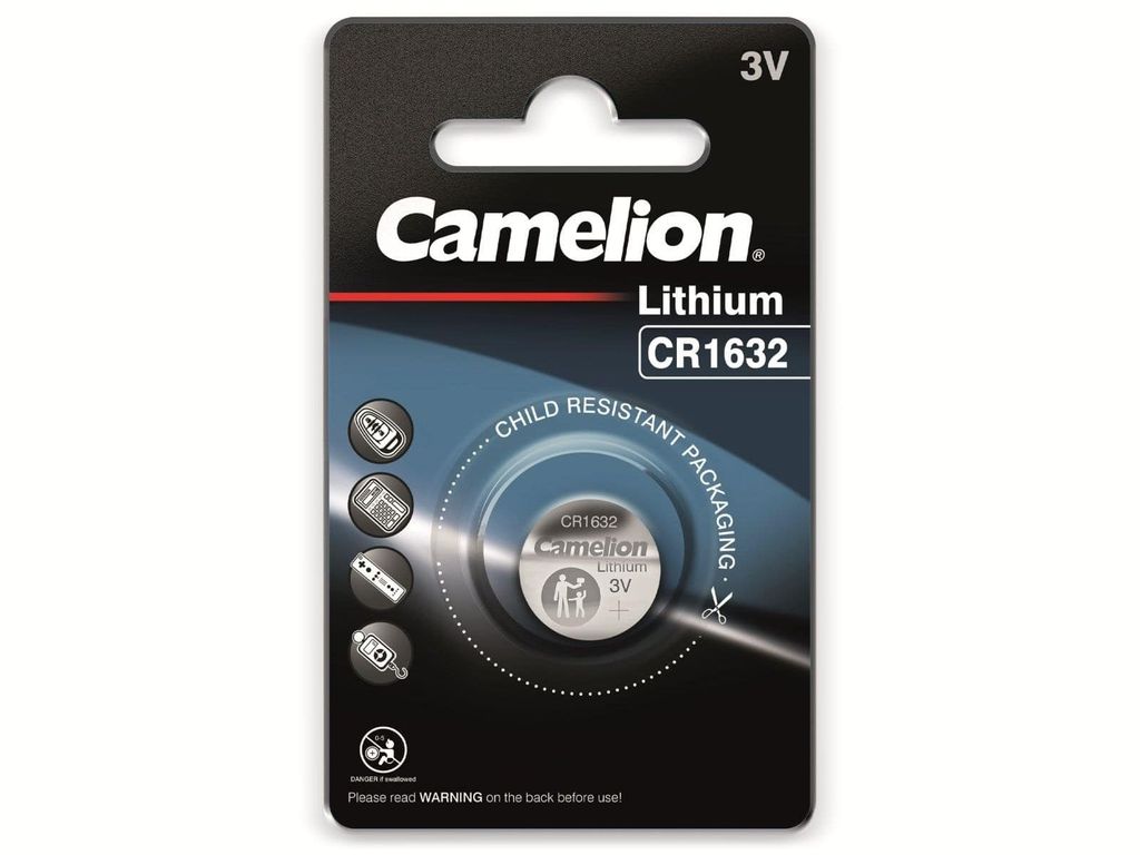 Camelion | CR1632 | Lithium | 1 Stück | CR1632-BP1