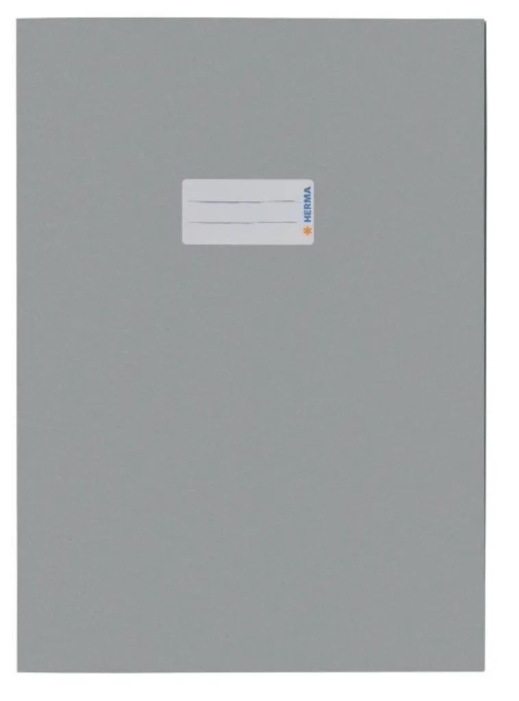 Protège-cahier A4 Papier Gris Clair Herma 5528 : Solution Écologique 10x