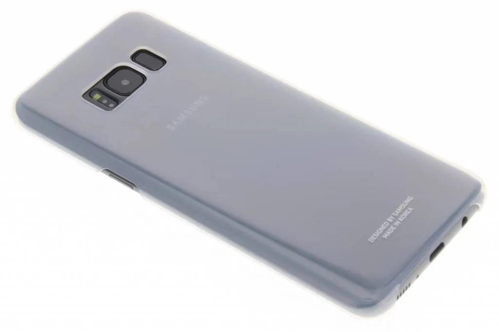 Coque Samsung S8 G950F Transparente Argent pour Usage Quotidien Chic