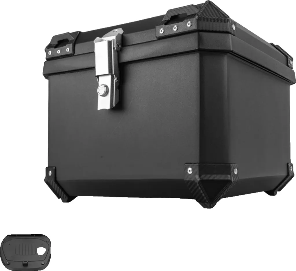 Top Case Moto Antivol et Étanche 45L - Protégez vos Affaires de la Pluie