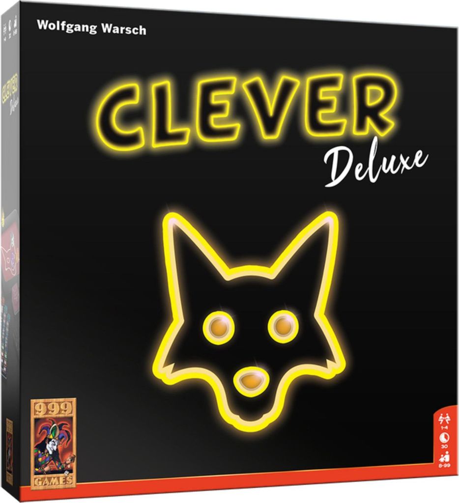 999 Games Clever Deluxe, Universal, Würfel (6 Seiten), Erwachsener & Kind, Unisex, 8 Jahr(e), 30 min