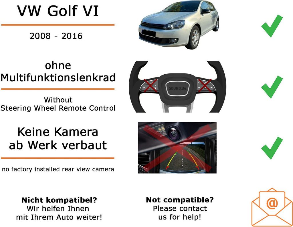 Autoradio Einbaupaket Alpine iLX-705D passend für Golf VI Wireless Apple CarPlay | Wireless Android Auto
