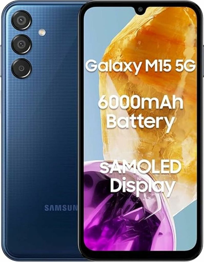 Samsung Galaxy M15 , 16,5 cm (6.5"), 1080 x 2340 Pixel, 4 Produktbild 