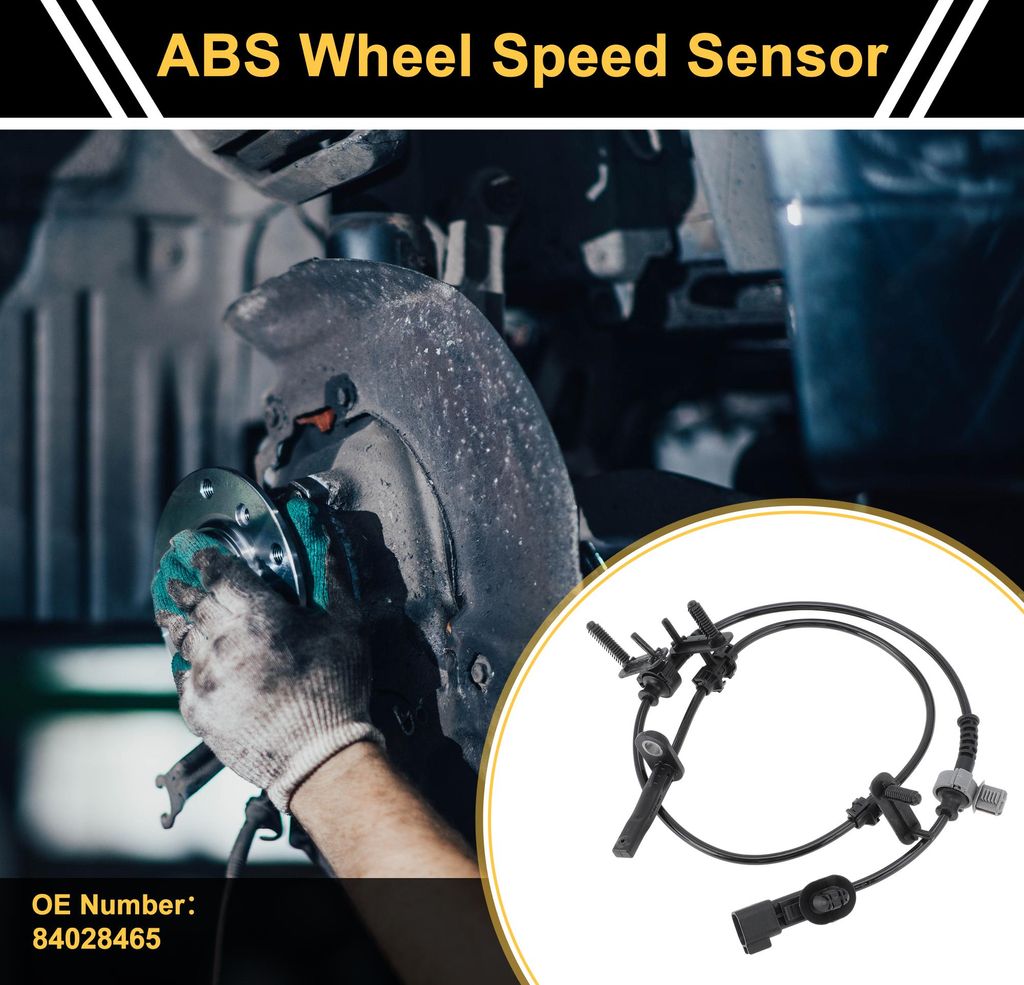 ABS Radsensor ABS Sensor Antiblockiersystem Sensor Nr.84028465 für Cadillac Ct6 2016-2020 1 Stück Hinten Links