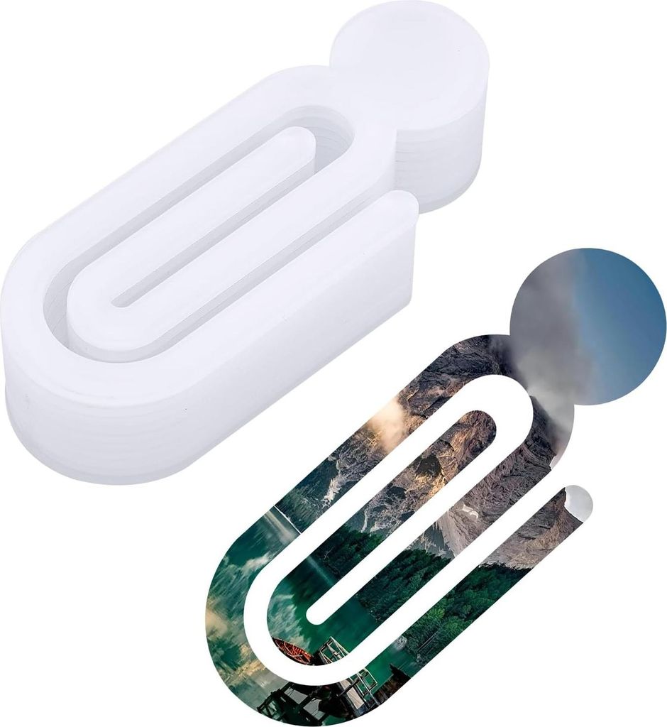 10 Stück Sublimationspapier Clips - 12,7x4,8cm - Einseitige Runde Kopf Sublimations Acryl Papier Clips - Sublimations Clipboard Rohlinge - Sublima...