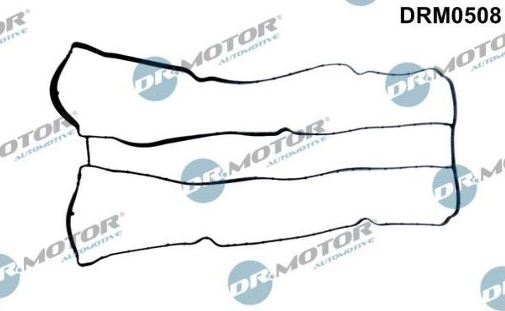 DR.MOTOR AUTOMOTIVE DRM0508 Ventildeckel Zylinderkopfhaube Dichtung für FORD Fiesta Mk6 Schrägheck (JA8, JR8) Fiesta Mk5 Schrägheck Focus II Kombi