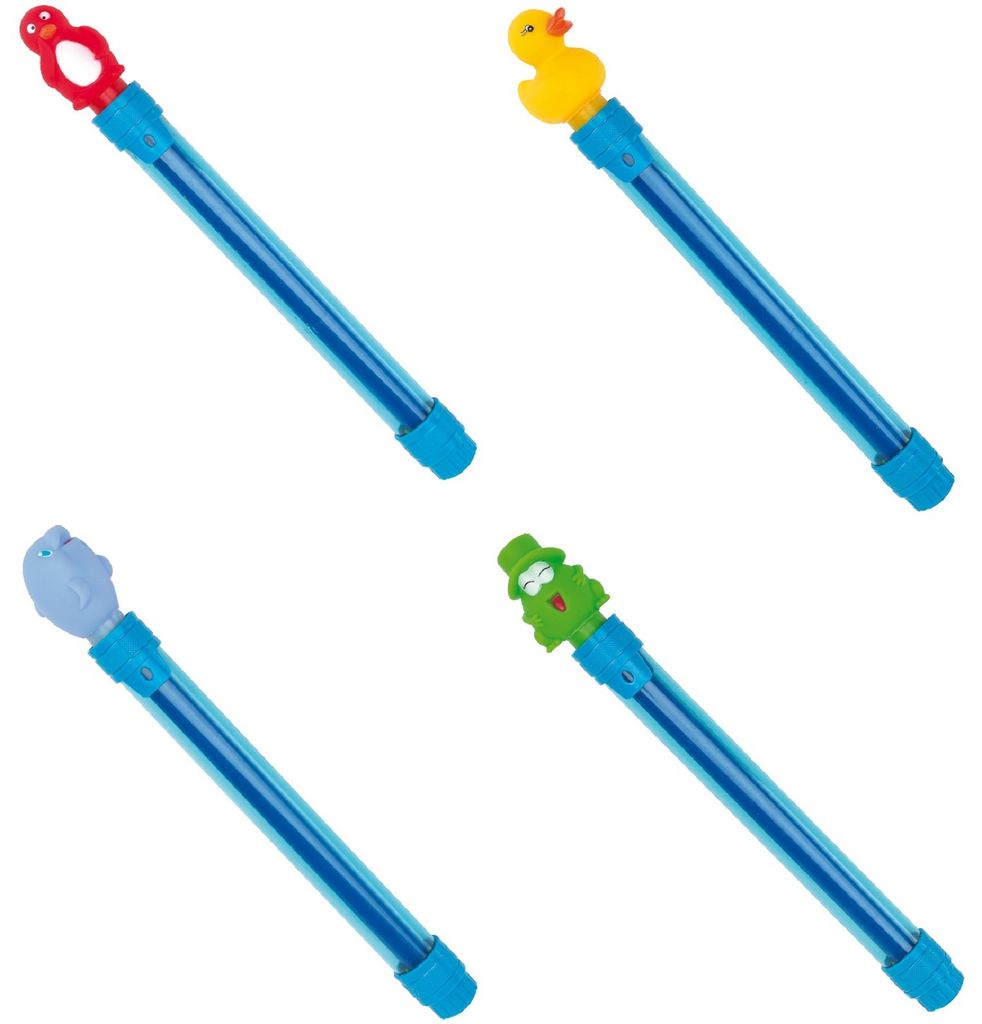 4er Set Wasserspritze Wasserpistole Wasser Poolspielzeug für Kinder 35 cm 