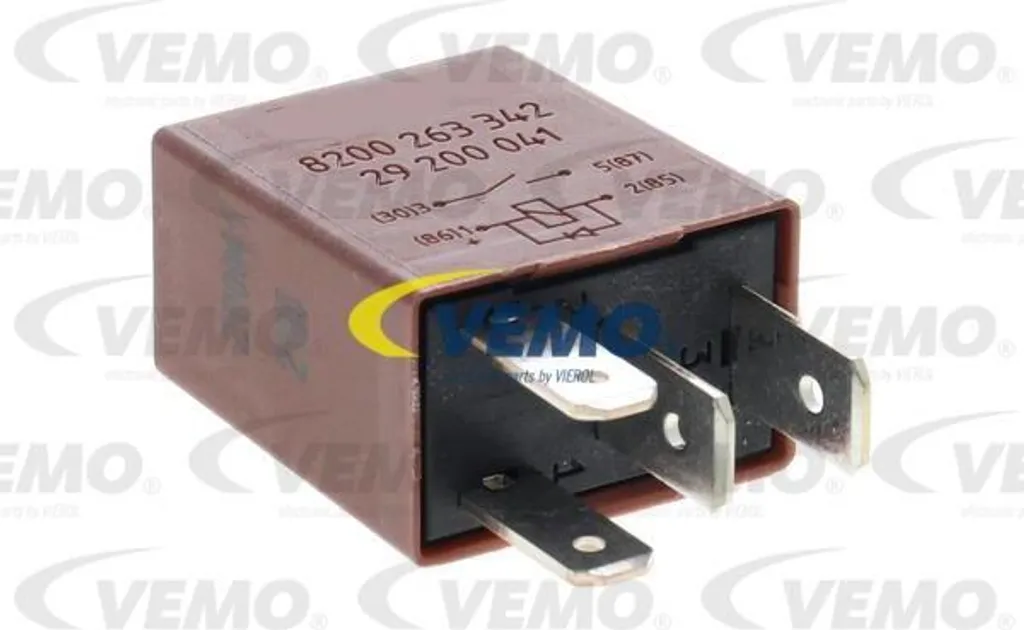 Relais Électrique de Rechange pour Trafic, Master et Movano VEMO 12V