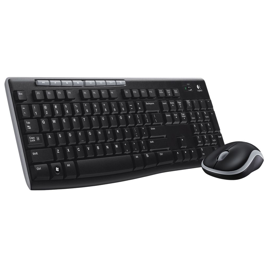 Logitech MK270, Volle Größe (100%), Kabellos, RF Wireless, Produktbild 