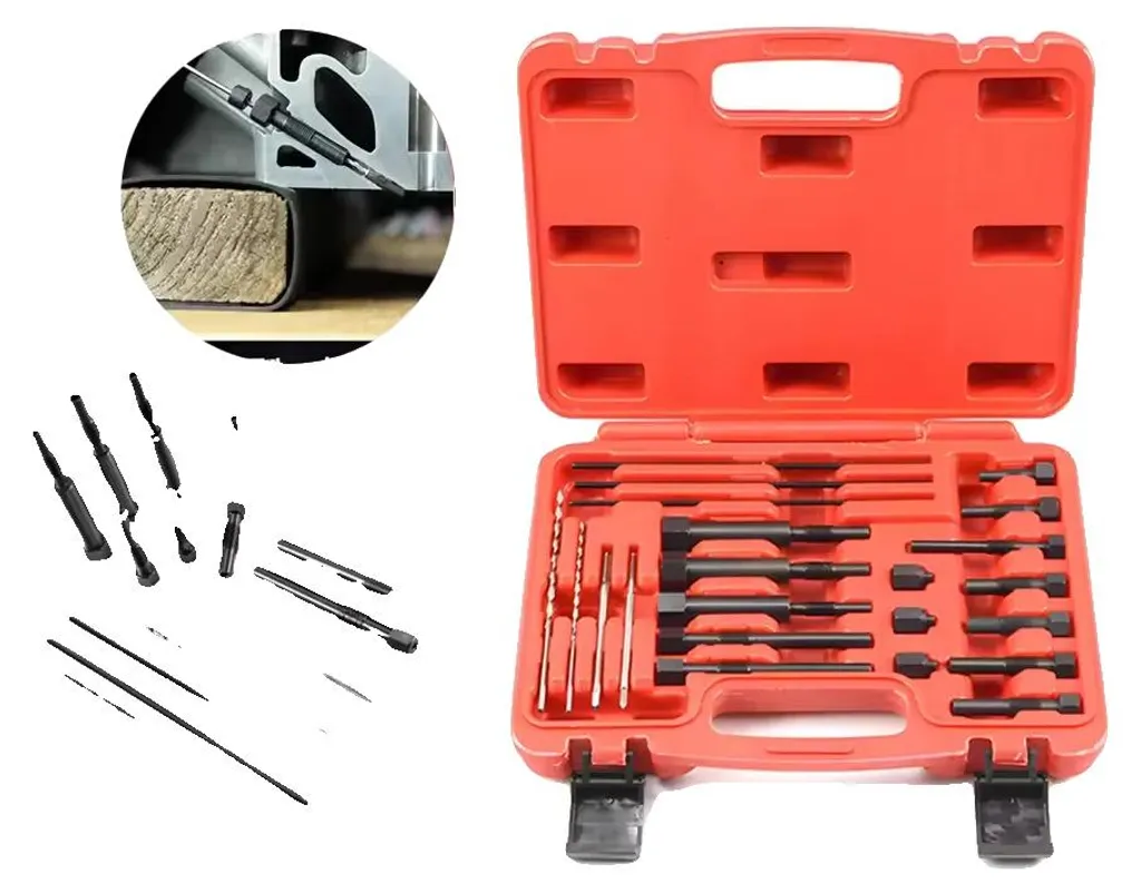 Kit bougies de préchauffage 22 pièces en acier avec coffret inclus