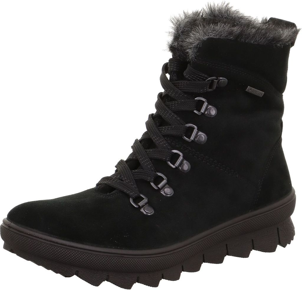 Legero Novara Schnürstiefel Schwarz