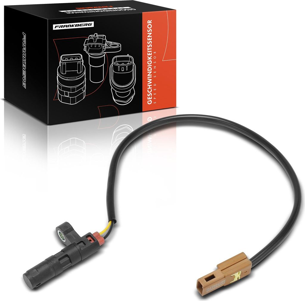 Frankberg 1x Geschwindigkeitssensor für VW Golf 6 Polo Audi Q3 Skoda Fabia Seat Ibiza