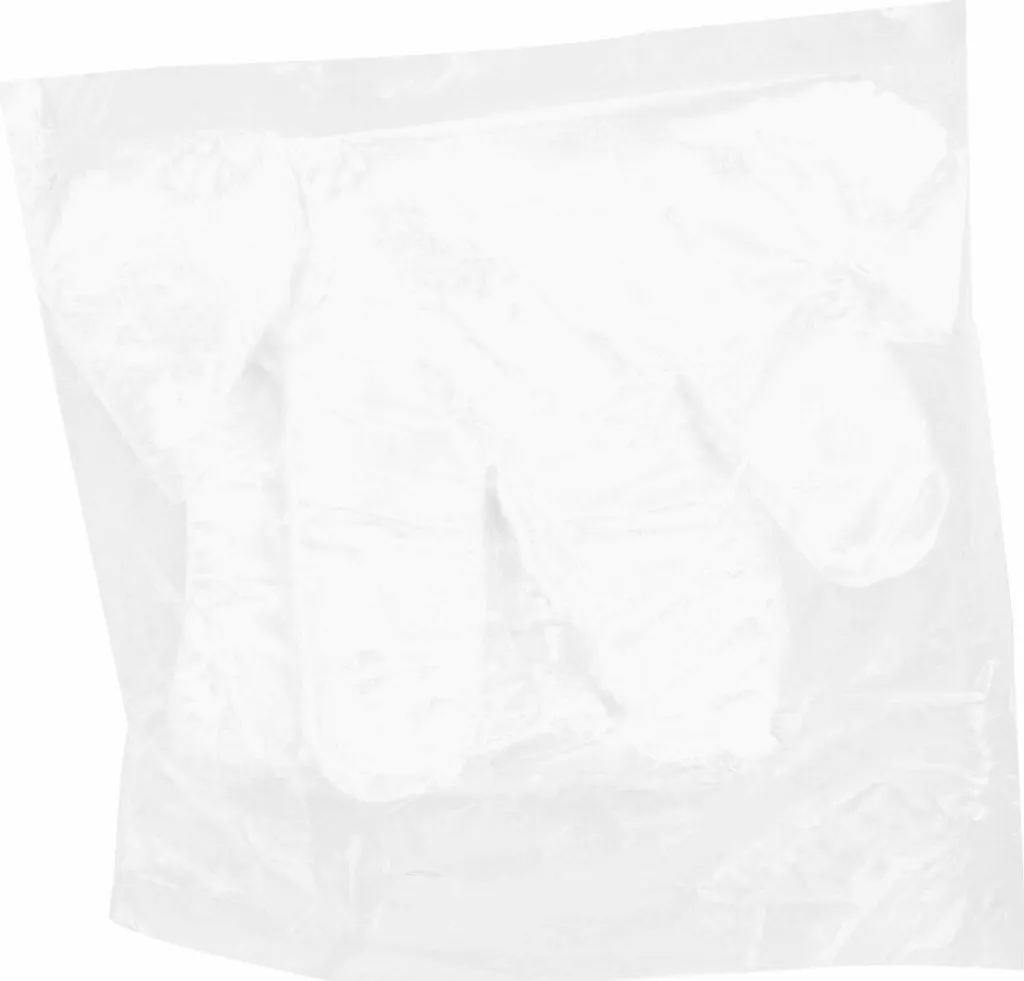 Gants jetables transparents en PE 100x étanches pour travaux de nettoyage