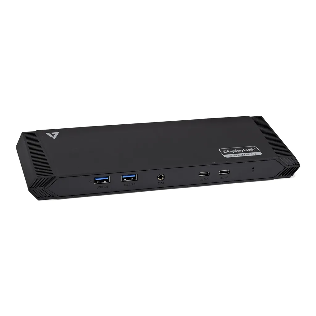 V7 DOCKUSBC Station d'accueil USB-C Universelle - Connectivité 4K