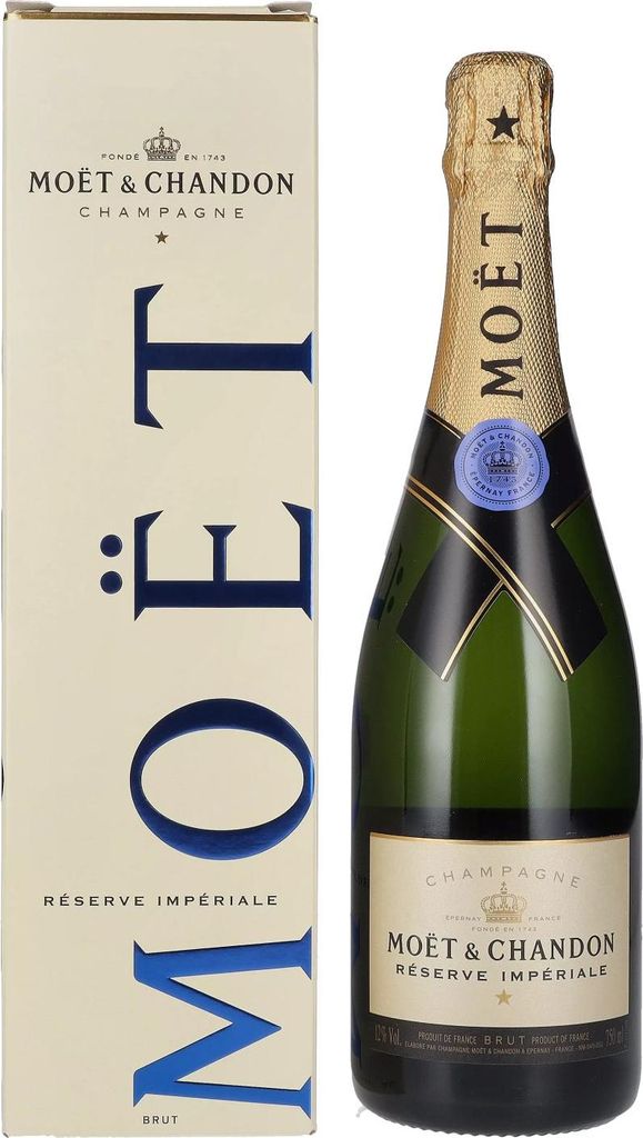 Moët & Chandon Champagne RÉSERVE IMPÉRIALE Brut 12% Vol. Produktbild 