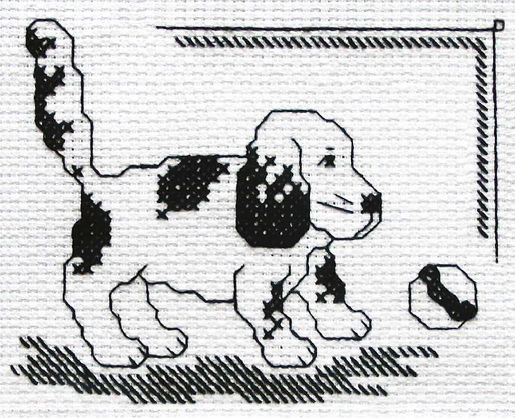 Panna Kreuzstichset "Lass uns spielen", 13x11cm, Zählmuster