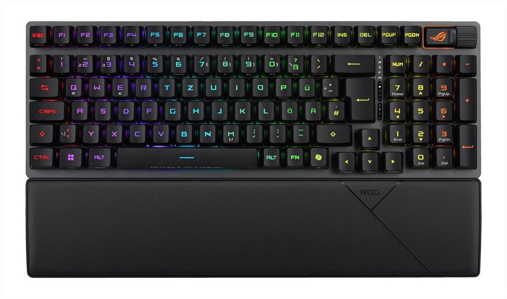 ASUS ROG Strix Scope II 96 RX Wireless, 96%, Verkabelt & Produktbild 