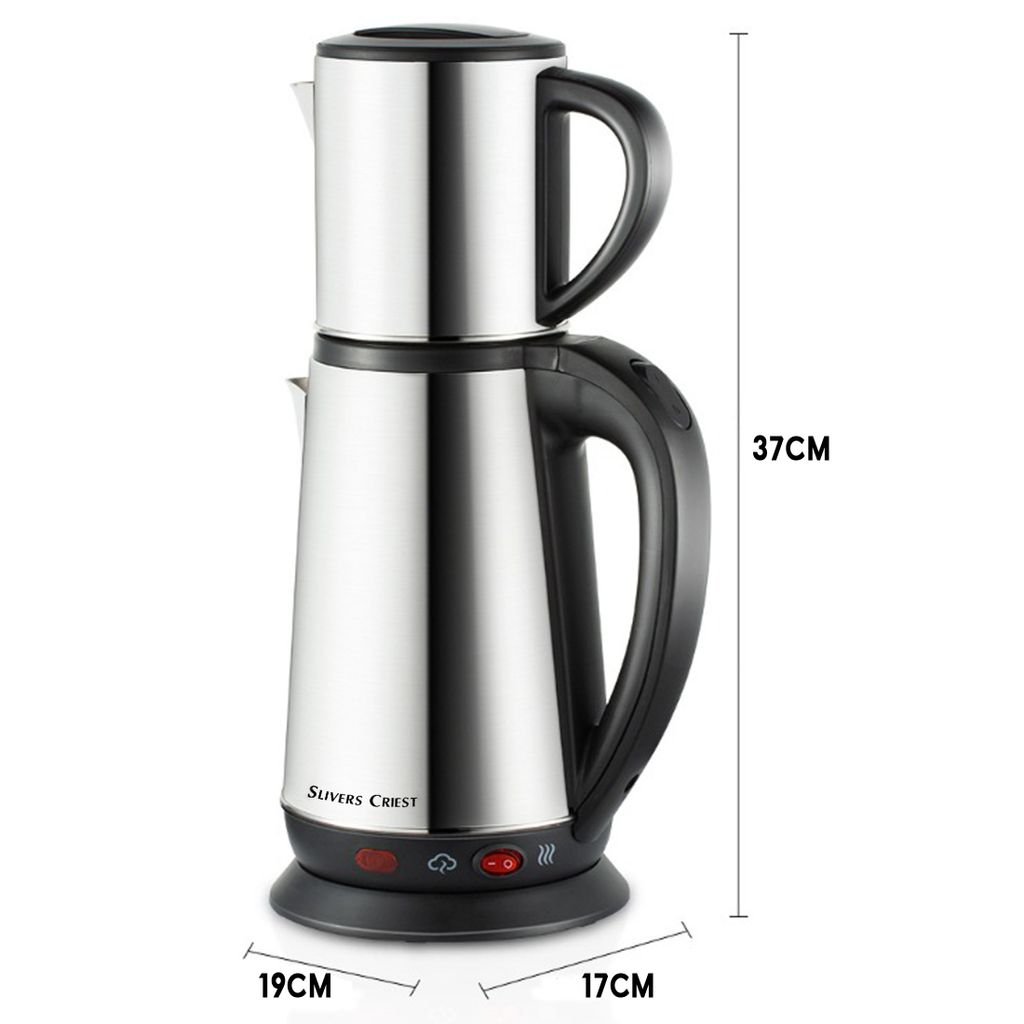 Wasserkocher, 2200W, 1.0L + 2.3L, unabhängige elektrische Produktbild 12