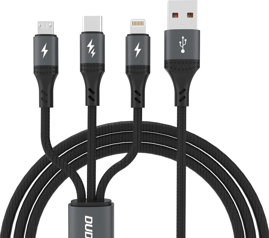 Offerta Cavo Dudao L3E 3 in 1 66W: Carica Tutto con un Solo Gesto!